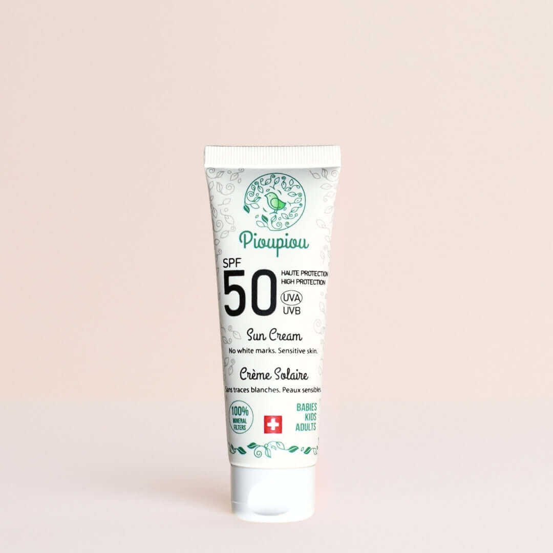 Crème Solaire SPF 50 | Bébés et Enfants